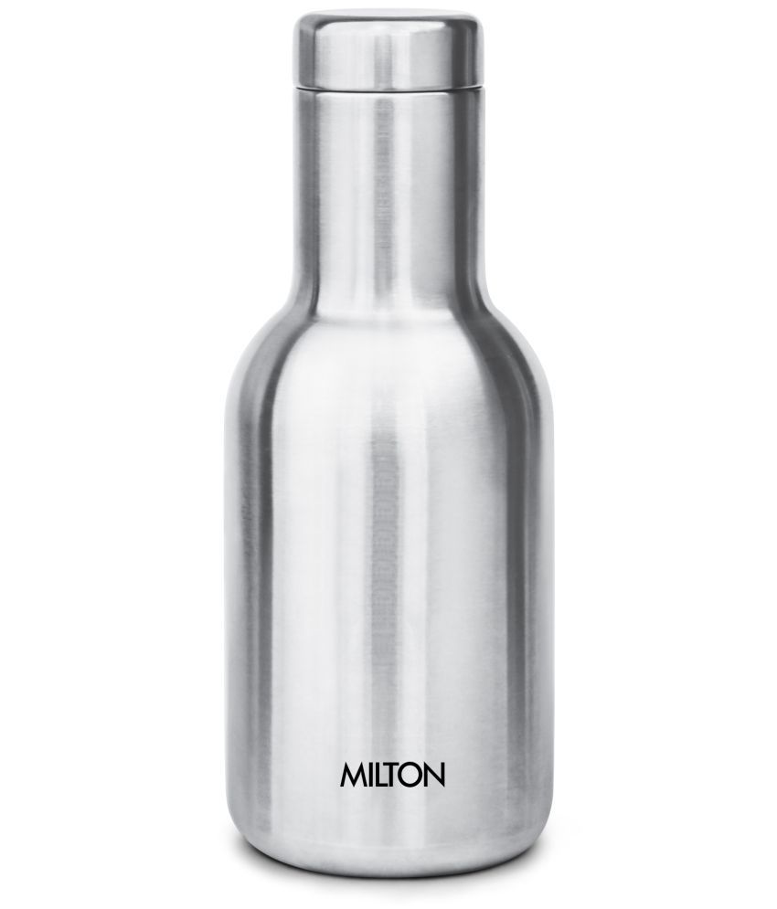     			Milton Charm 400 Thermosteel 24 Hours Hot or Cold Water Bottle, 360 ml, Silver