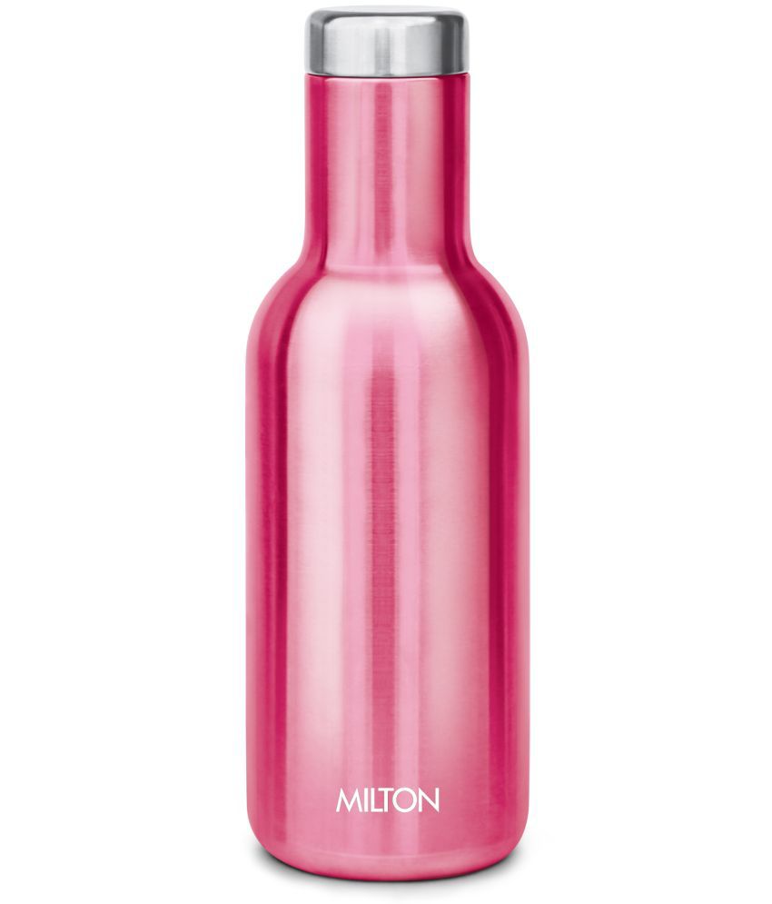    			Milton Charm 600 Thermosteel 24 Hours Hot or Cold Water Bottle, 550 ml, Pink