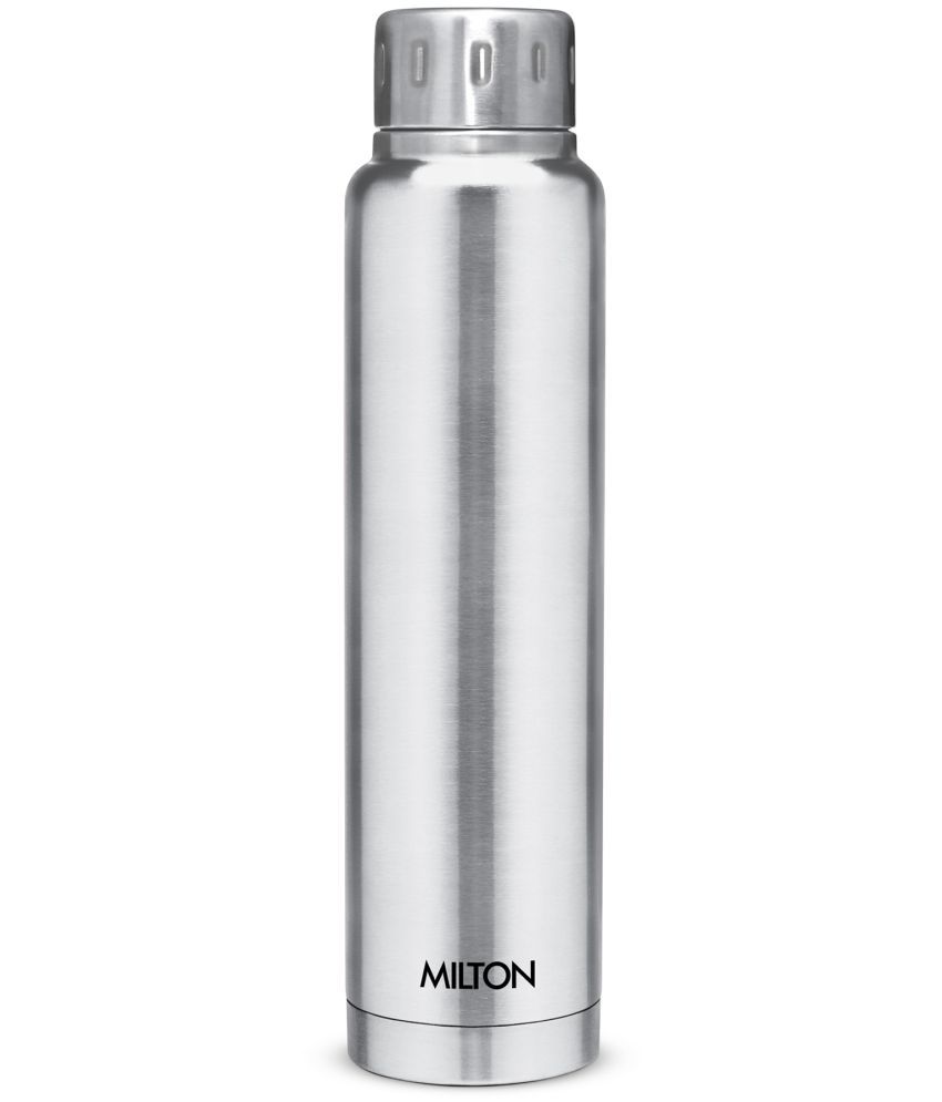     			Milton Elfin 750 Thermosteel 24 Hours Hot and Cold Water Bottle, 750 ml, Silver
