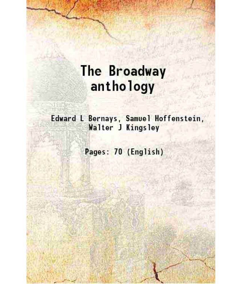     			The Broadway anthology 1917