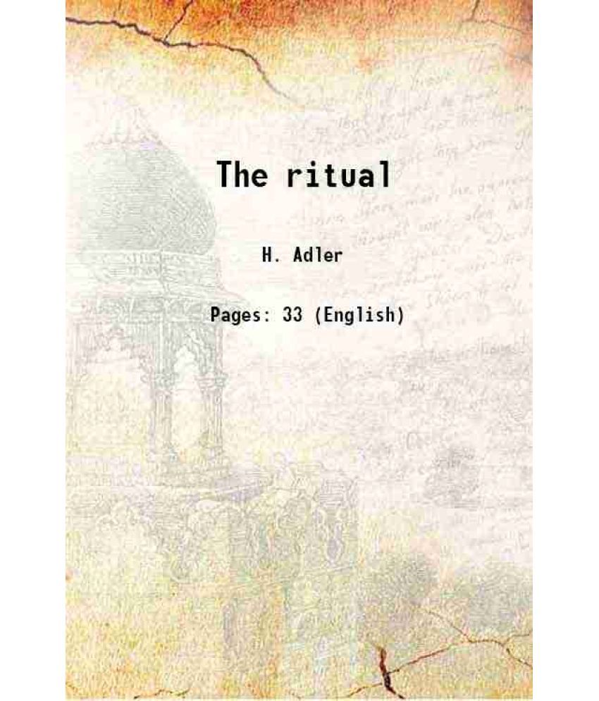     			The ritual