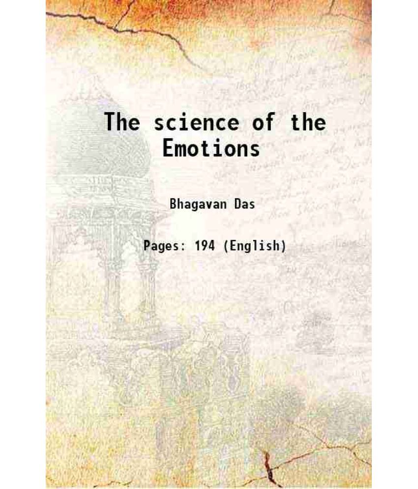     			The science of the Emotions 1900