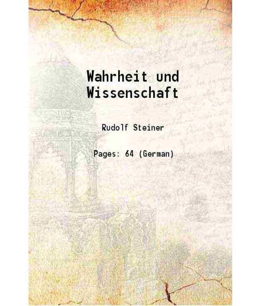     			Wahrheit und Wissenschaft