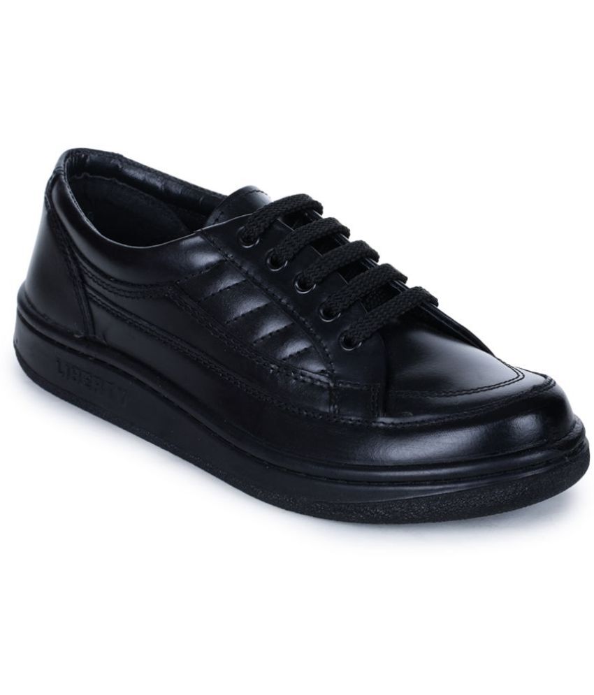     			Liberty - Black Men's Derby Formal Shoes