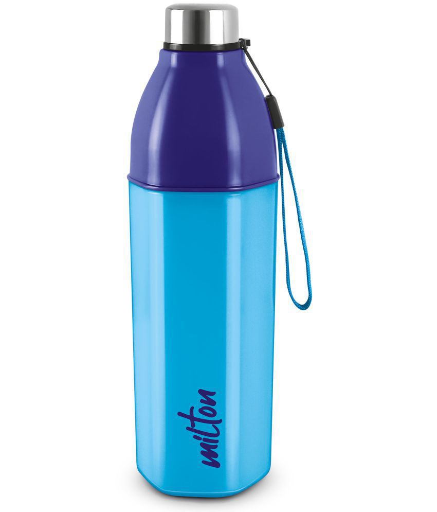     			Milton - Kool hexone 900,Blue Blue School Water Bottle 720 mL ( Set of 1 )