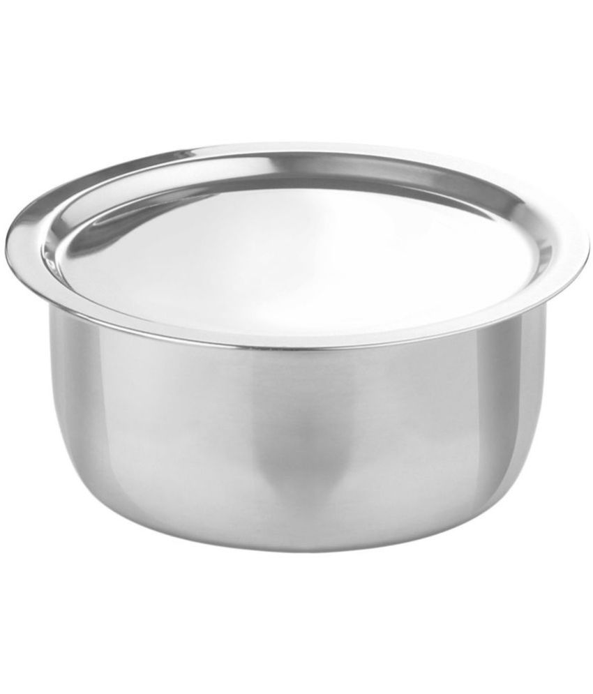     			Milton Pro Cook Triply Stainless Steel Tope With Lid, 18 cm / 2.28 Litre
