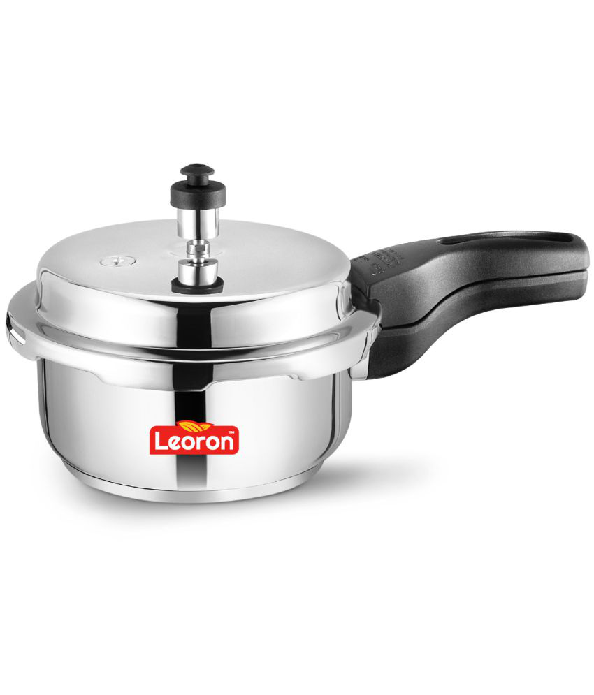     			Srushti Gold is now Leoron 2 L Stainless Steel OuterLid Pressure Cooker With Induction Base