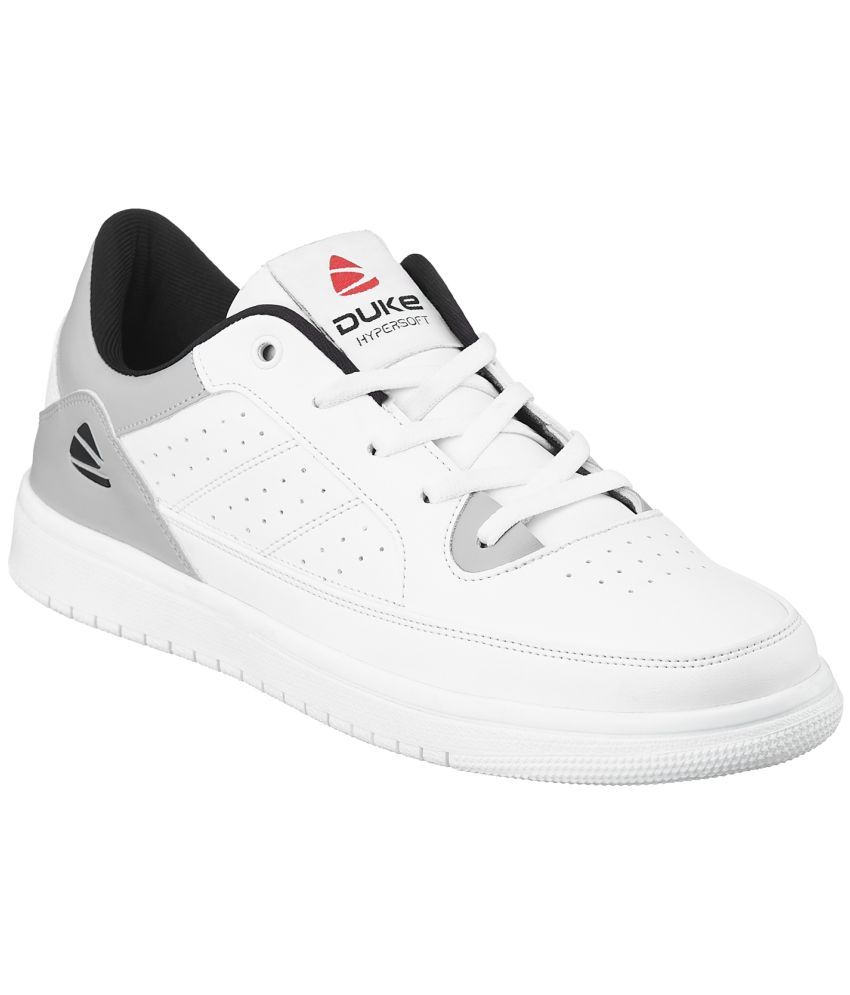     			Duke  Sneakers - White Men's Sneakers