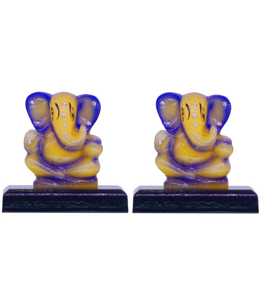     			JMALL - Glass Lord Ganesha 7 cm Idol