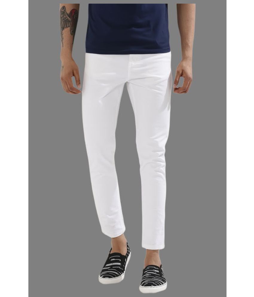     			x20 - White Denim Slim Fit Men's Jeans ( Pack of 1 )