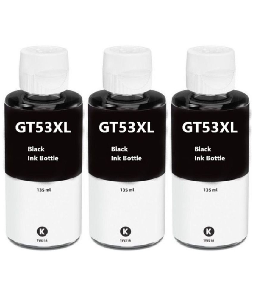     			zokio GT53XL FOR GT5810 Black Pack of 3 Cartridge for DeskJet GT Printers