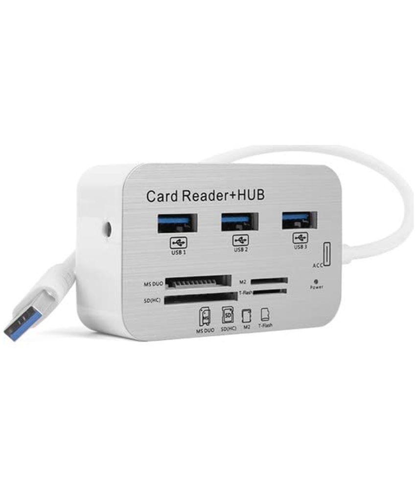 Ever Forever 3 port USB Hub 3.0/3.1+ Card Reader