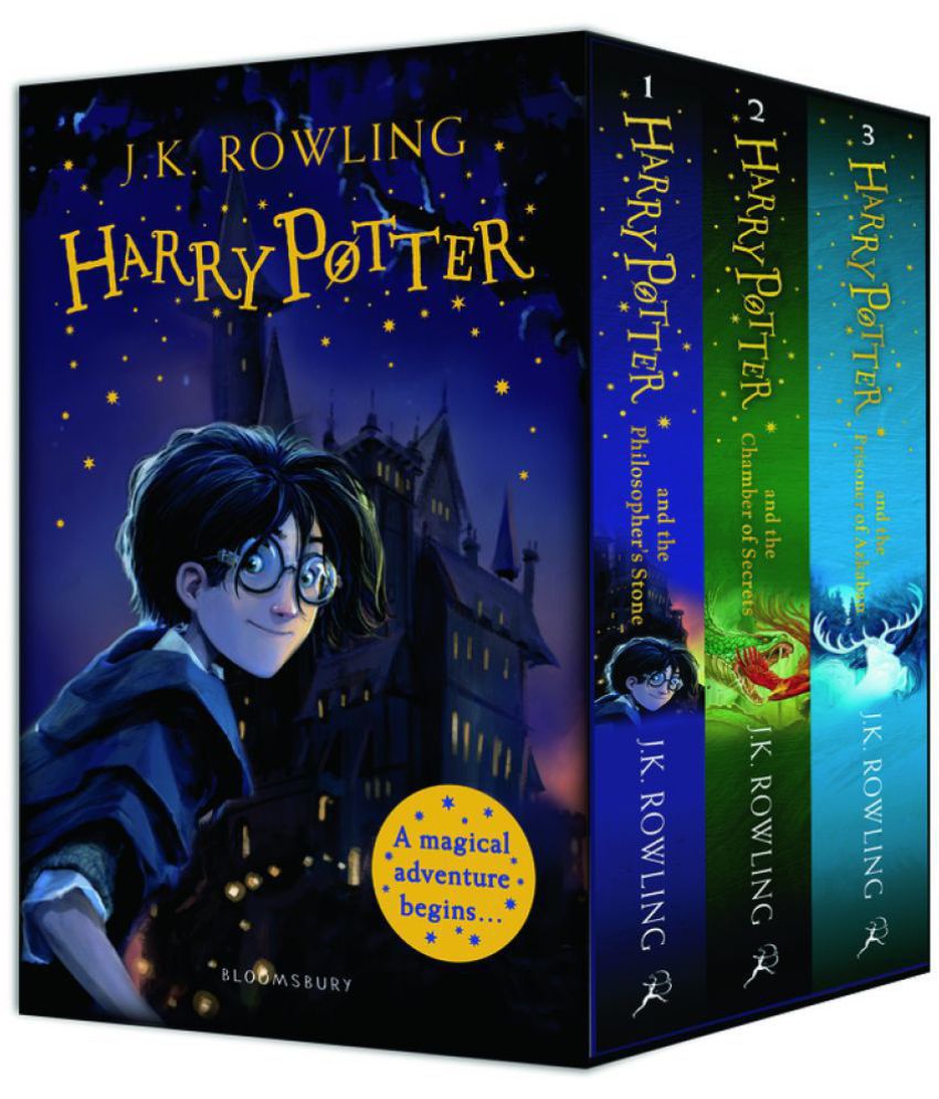     			Harry Potter 1-3 Box Set: A Magical By J.K. Rowling