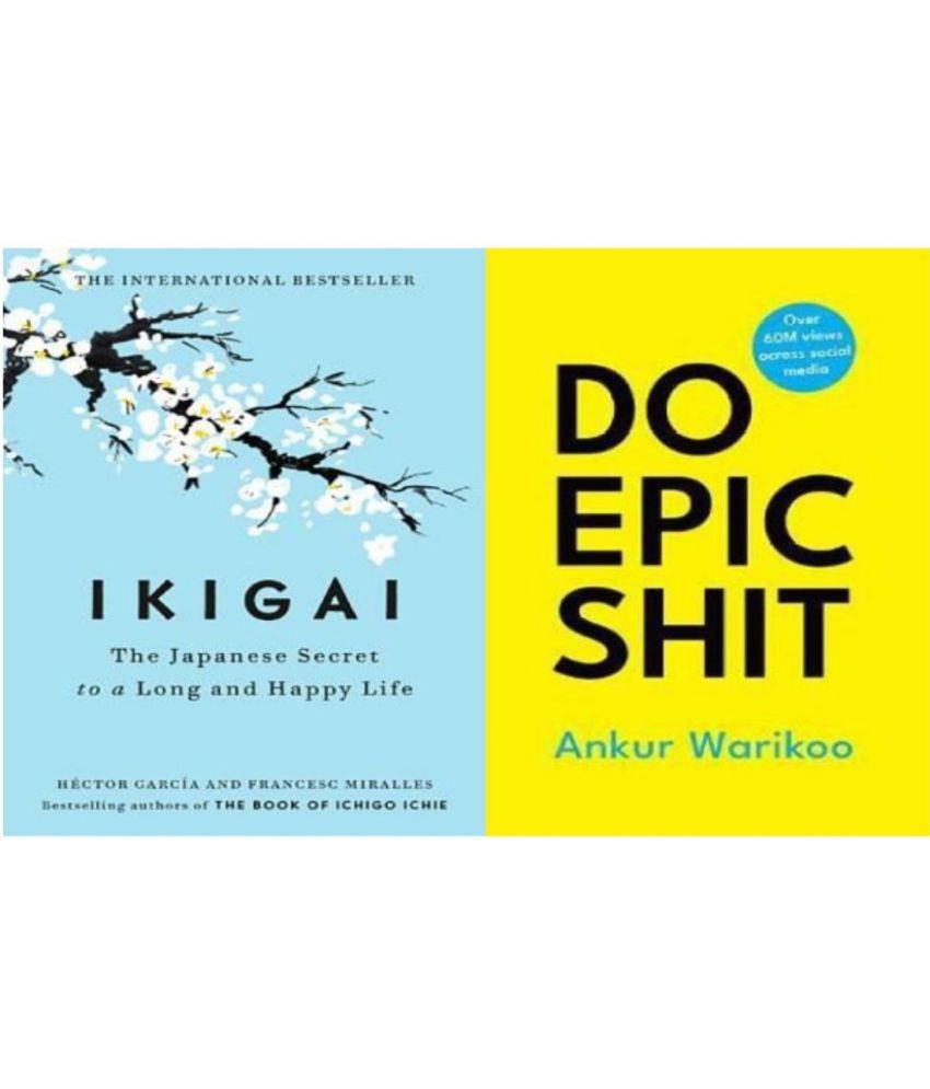     			Ikigai + Do Epic Shit (Combo) (English, Paperback, Garcia Hector Ankur Warikoo)