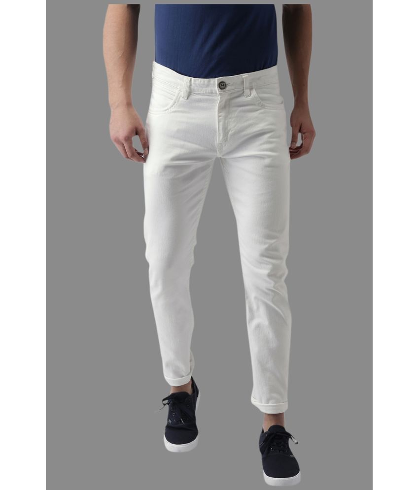     			x20 - White Denim Skinny Fit Men's Jeans ( Pack of 1 )