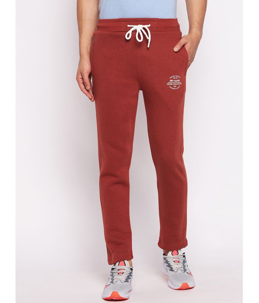     			98 Degree North - Rust Fleece Men's Trackpants ( Pack of 1 )