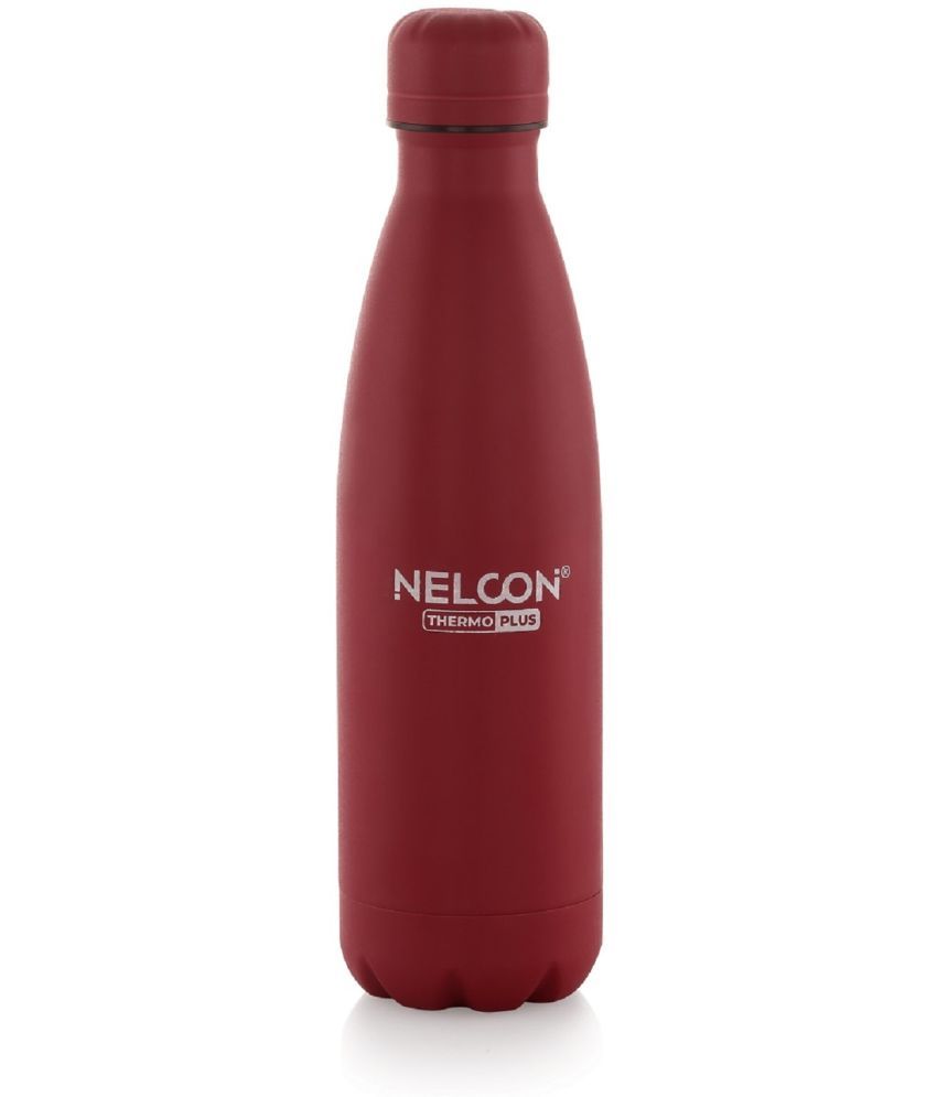     			Nelcon Red Steel Flask (500 ml)