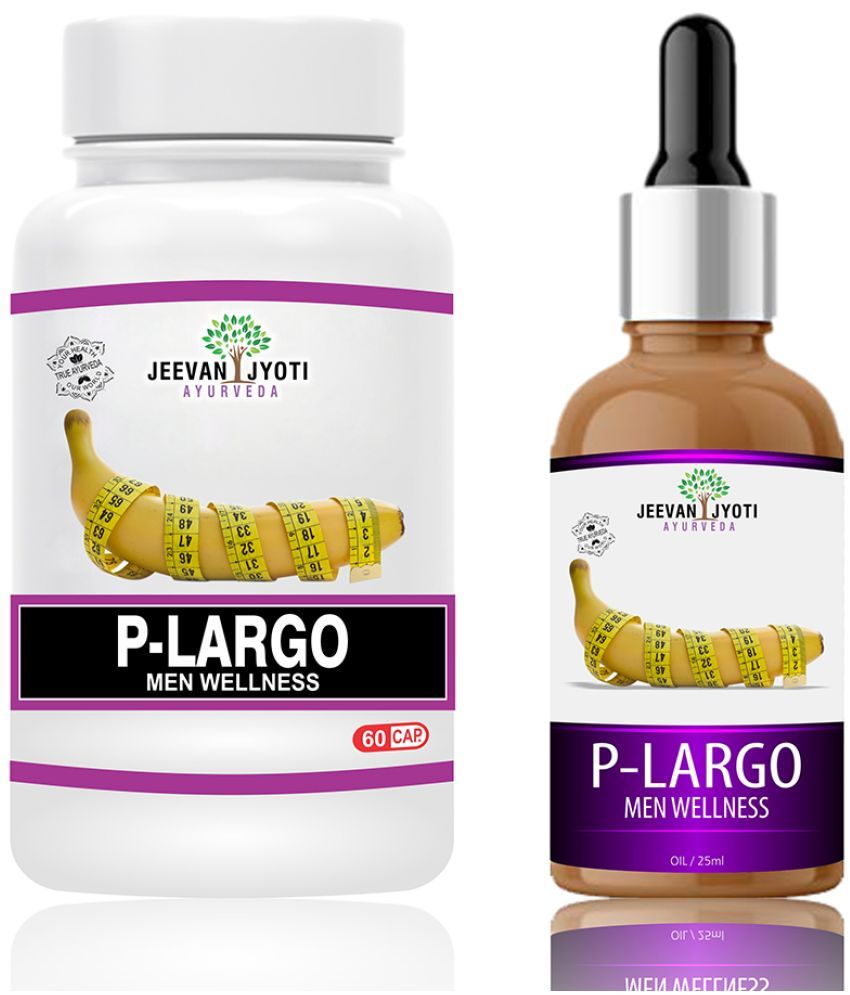     			P-Largo Combo (Pack of 2) Capsules & Oil