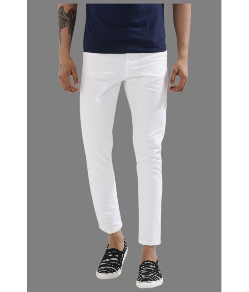     			x20 - White Denim Slim Fit Men's Jeans ( Pack of 1 )