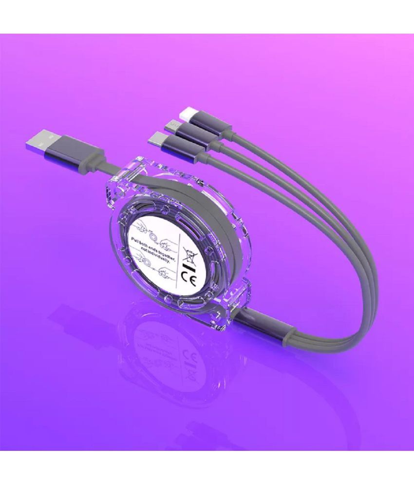 NBOX Black 2.4 A Multi Pin Cable 1 Meter All Cables Online at Low