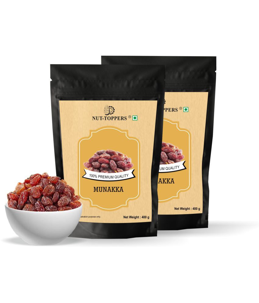     			Nut Toppers Munakka Raisins, 400g (400g x 2)