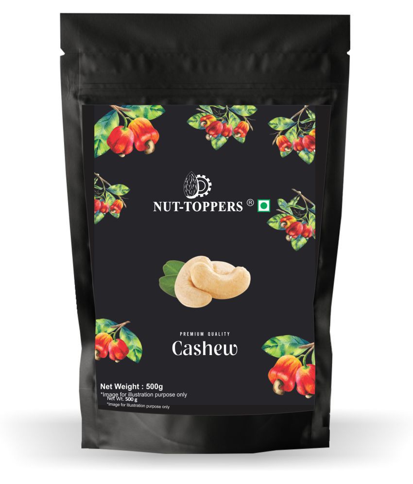     			Nut Toppers Premium Cashews, (W320) 500g