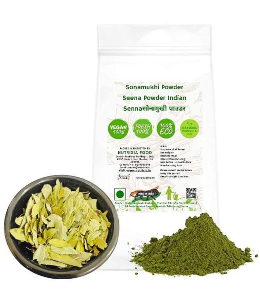     			Nutrixia Food Sonamukhi Powder churna /सोनामुखी पाउडर/Cassia angustifolia 100 gm