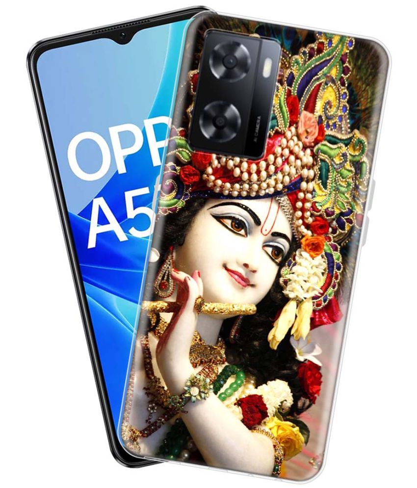     			NBOX - Multicolor Silicon Printed Back Cover Compatible For Oppo A57 2022 ( Pack of 1 )