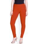 Lux Lyra - Orange Cotton Women's Leggings ( Pack of 1 )