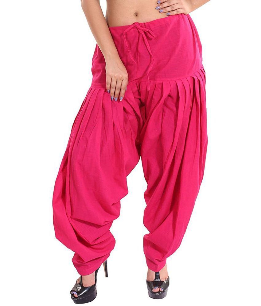     			Cotoncroton - Cotton Pink Women's Salwar ( Pack of 1 )