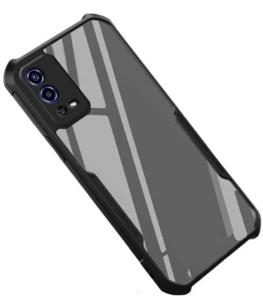     			KOVADO - Black Polycarbonate Shock Proof Case Compatible For Xiaomi Redmi Note 10 Pro ( Pack of 1 )