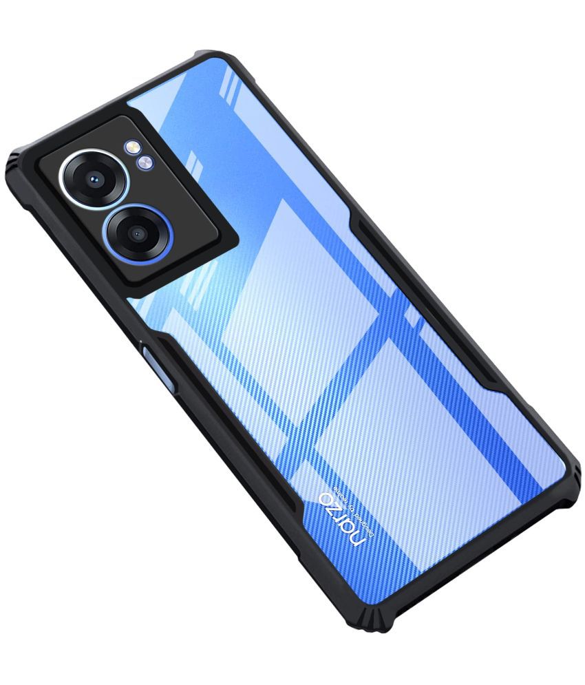     			Kosher Traders - Transparent Polycarbonate Shock Proof Case Compatible For Oppo K10 ( Pack of 1 )