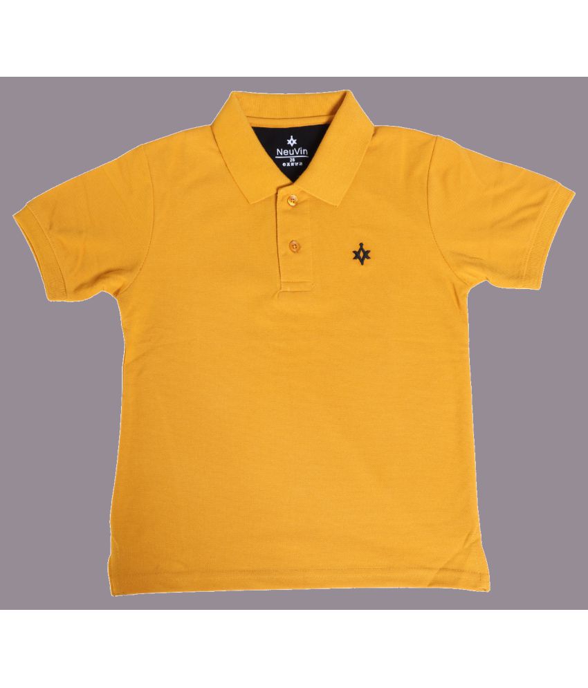     			NEUVIN - Orange Baby Boy Polo T-Shirt ( Pack of 1 )