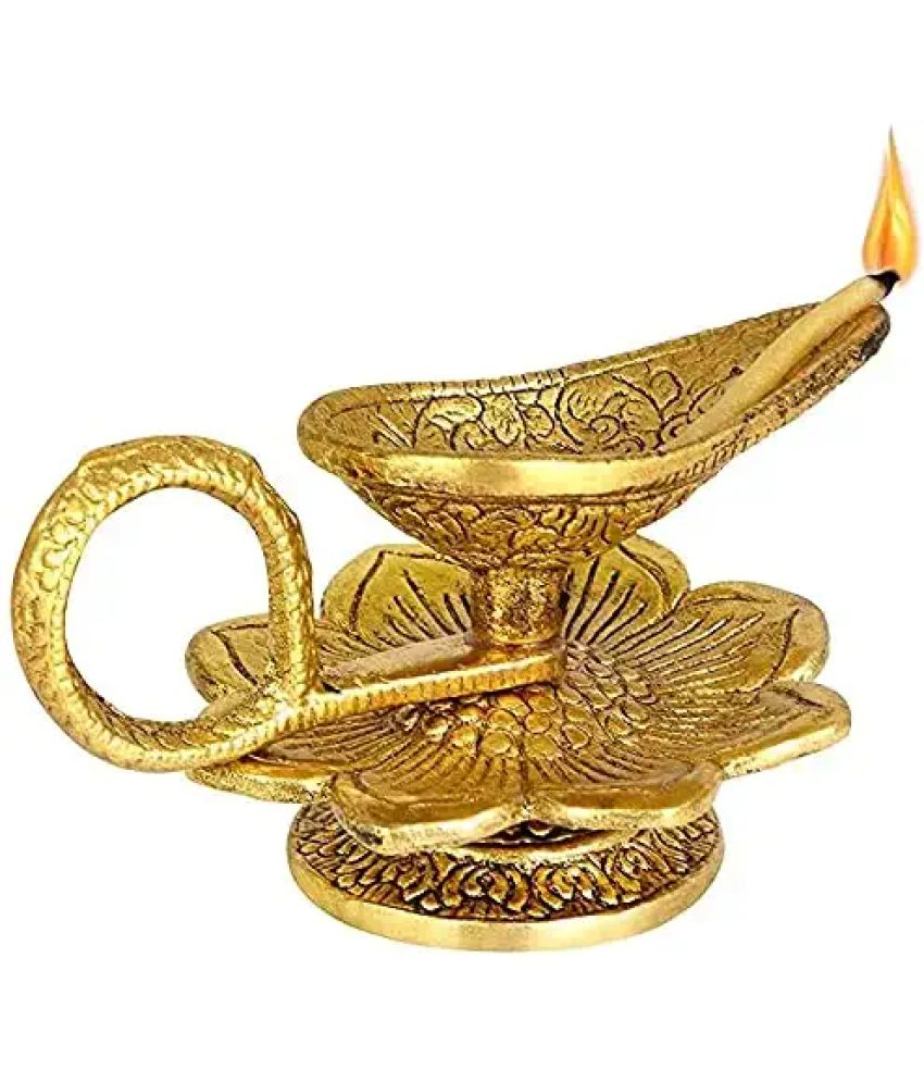     			PAYSTORE Aluminium Akhand Diya - Pack of 1