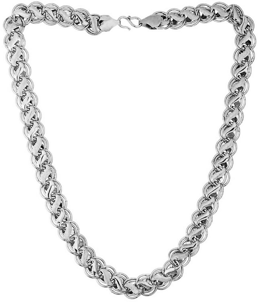     			KRIMO - Silver Plated Chain ( Pack of 1 )