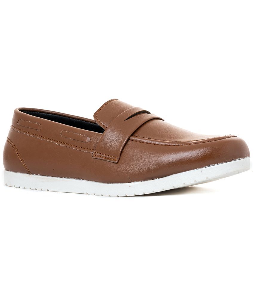     			Pedro - Brown Boy's Loafers ( 1 Pair )