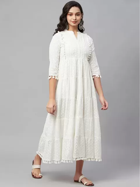 Buy White Dresses for Women by AERO JEANS WOMENS Online | Ajio.com-hangkhonggiare.com.vn