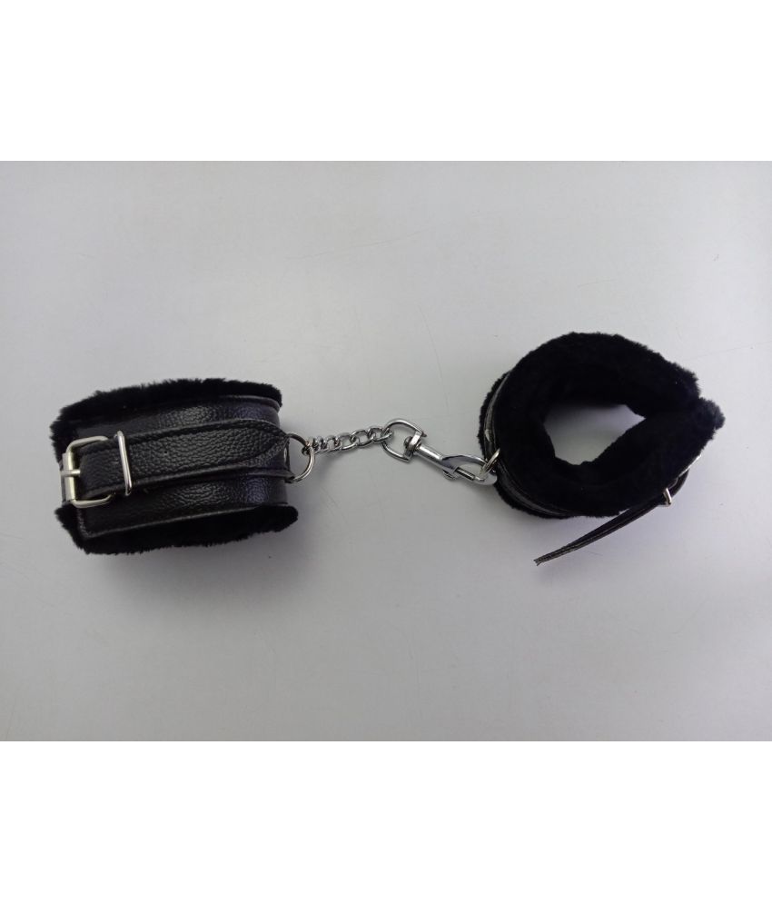 Black Synthetic Leather Bdsm Bondage Kit For Adult Party Fun Honeymoon Couples Sexy Fun Adult 7905