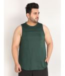 Chkokko - Dark Green Polyester Regular Fit Men's T-Shirt ( Pack of 1 )