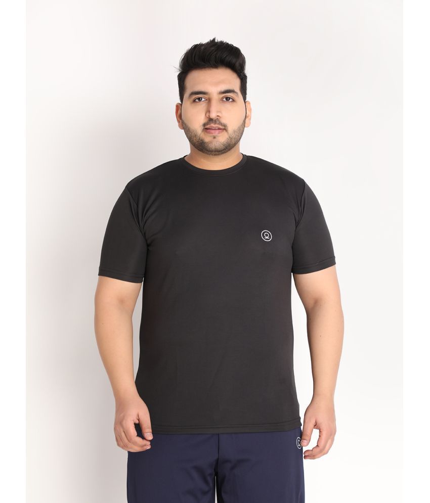     			Chkokko - Black Polyester Regular Fit Men's Sports T-Shirt ( Pack of 1 )