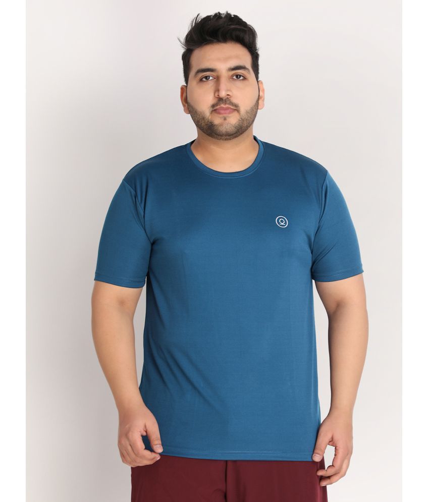     			Chkokko - Indigo Polyester Regular Fit Men's Sports T-Shirt ( Pack of 1 )