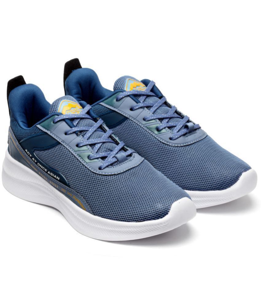     			ASIAN - PACIFIC-01 Blue Men's Sports Running Shoes