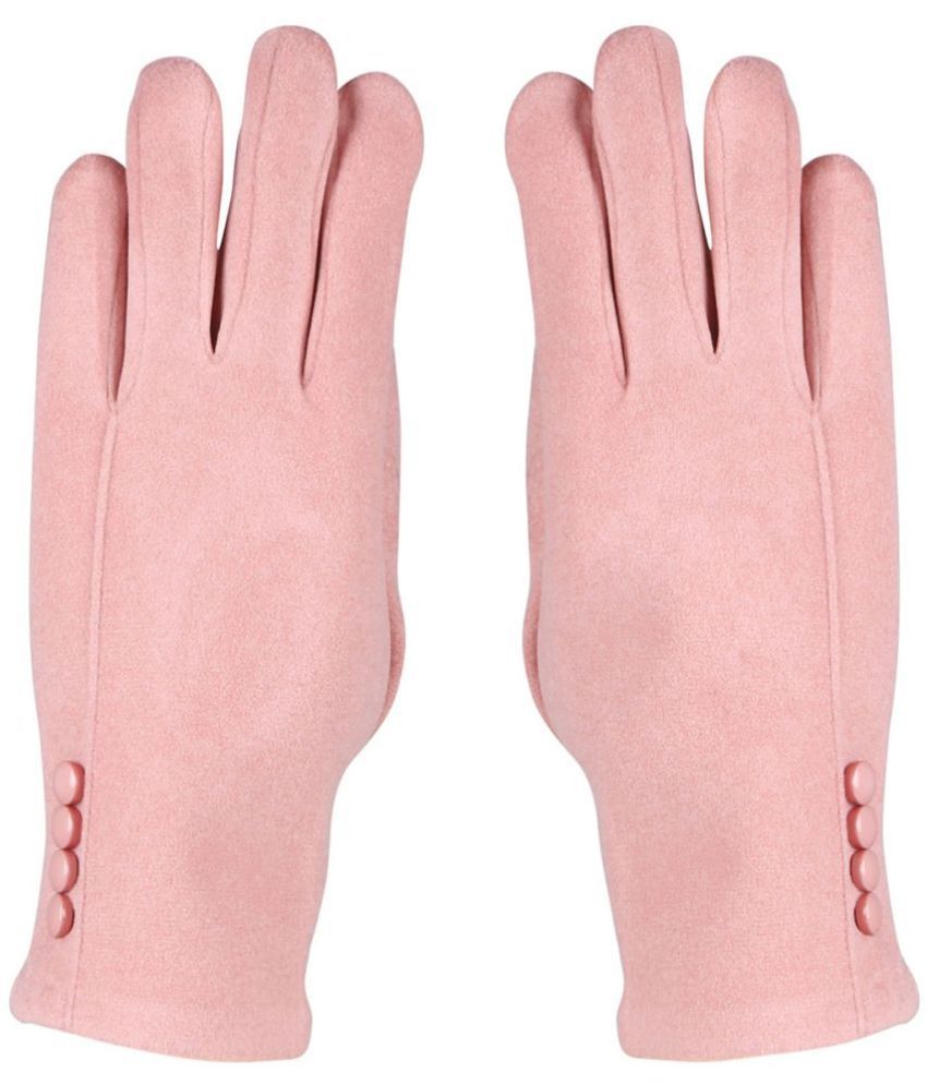     			Bonjour - Pink Women's Safety Gloves ( Pack of 1 )