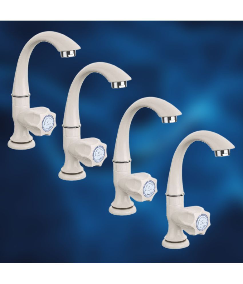     			CUROVIT Polo Plastic (ABS) Wash Basin Tap (Pillar Cock)