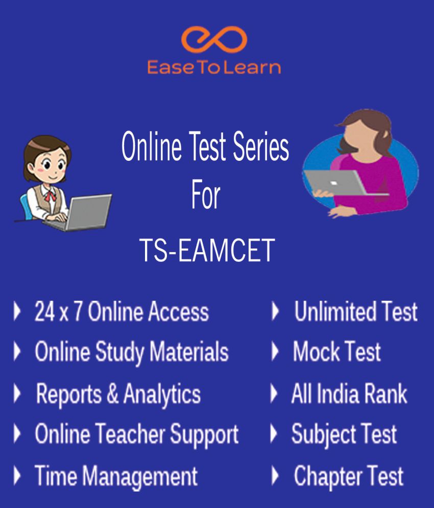     			Ease To Learn TS-EAMCET Online Topic & Mock Test Series Online Tests