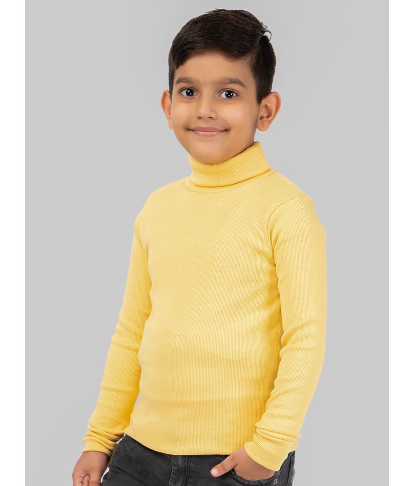     			YHA - Yellow Woollen Blend Boy's Pullover Sweaters ( Pack of 1 )