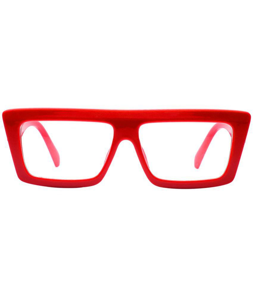     			Peter Jones - Red Full Rim Square Computer Glasses ( Pack of 1 )