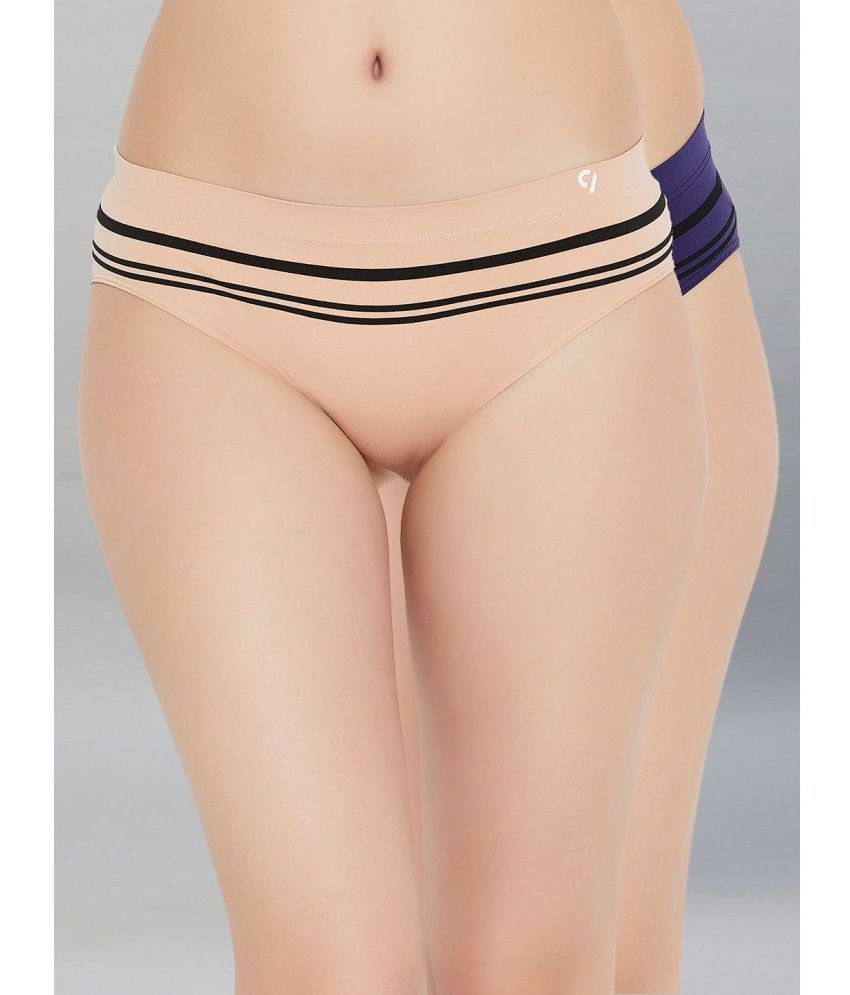     			C9 Airwear - Multi Color Nylon Striped Women's Bikini ( Pack of 2 )