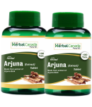 Herbal Canada Arjuna(100Tab) + Arjuna(100Tab) Tablet 200 No.S Pack of 2