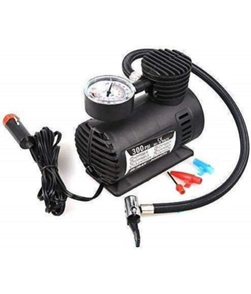     			Electric Air Pump Tire Inflator Compressor For Car Bike Cycles